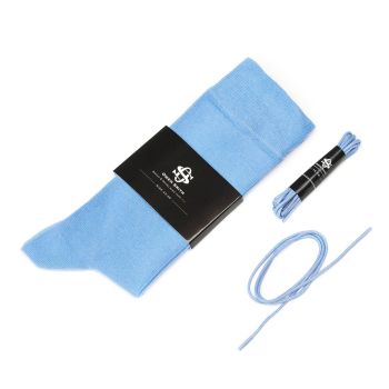 Owen Smith Socks & Laces Set Light Blue