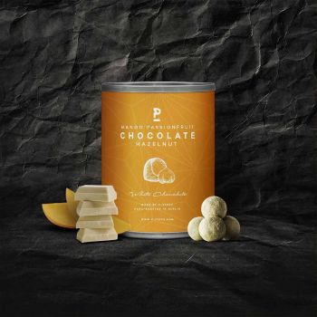P-Stash Haselnuss Weiße Schokolade Mango Passionsfrucht - 70 gr