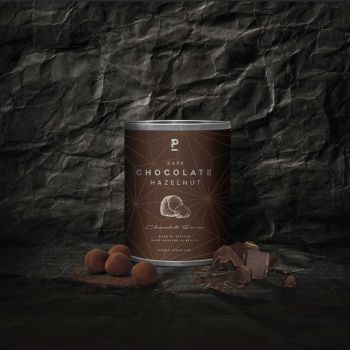 P-Stash Haselnüsse Zartbitterschokolade & Kakao - 60 gr