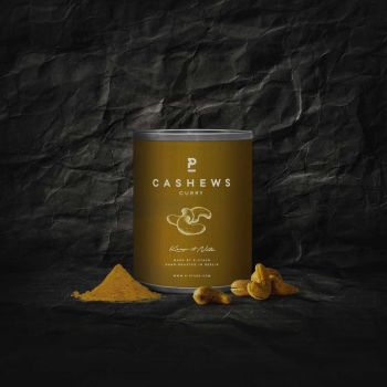 P-Stash Cashewnüsse Curry - 60 gr