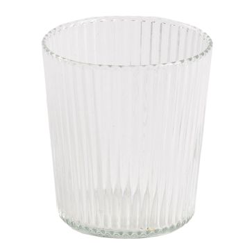 Paveau Set di 6 bicchieri a coste - White Haven