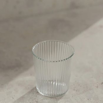 Paveau Satz Von 6 Gerippten Gläsern - White Haven