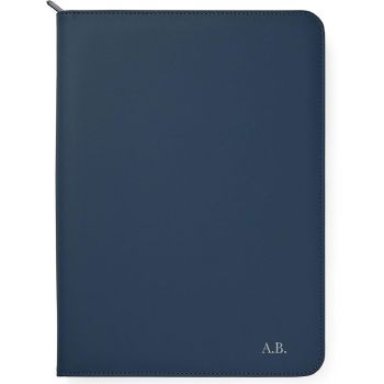 Personalised Baltimore A4 Portfolio - Navy