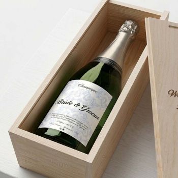 Personalised Champagne Wedding Gift