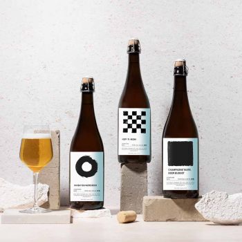 Personalisierte Brut Bier Set