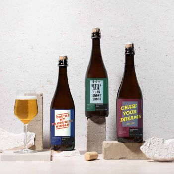 Personalisierte Brut Bier
