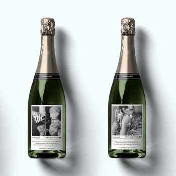 Personalisierter Champagner