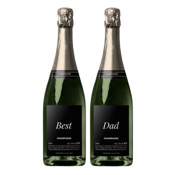 Personalisiertes Champagner-Duo