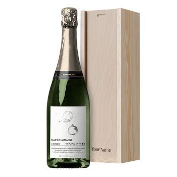 Personalisierte Champagner-Geschenkbox