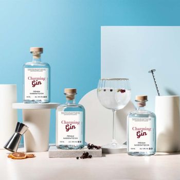 Personalisierter Premium-Gin - Valentinstags-Edition