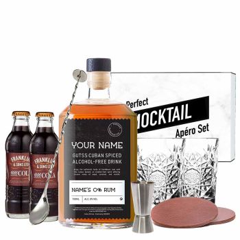 Personalisierte kubanische Gewürzrum-Mocktail-Set
