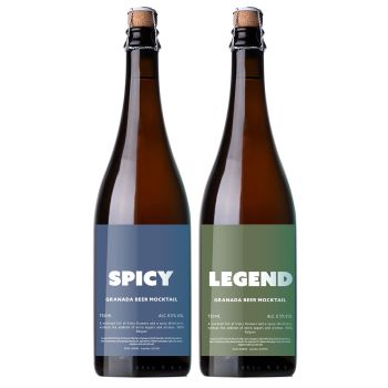 Personalised Granada Beer Mocktail Duo