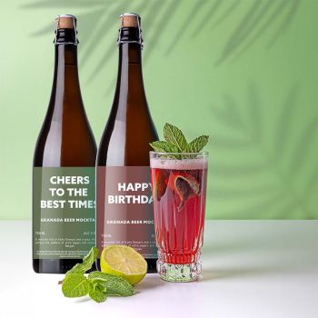 Personalisierte Granada Bier Mocktail Duo