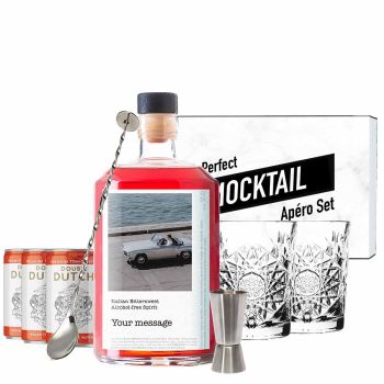 Personalisierte ItIalienische Bittersüße Mocktail-Set