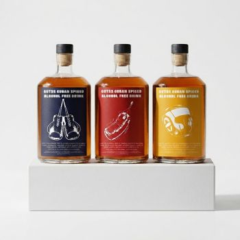 Personalised Non-Alcoholic Rum - Boxing Edition