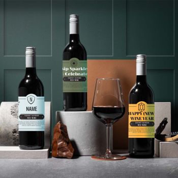 Personalisierter Rotwein Duo