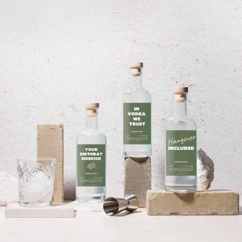 Personalisierter Premium-Wodka