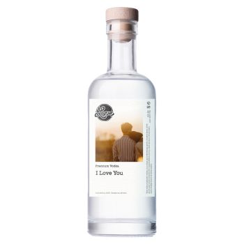Personalised Premium Vodka - Valentine's Edition