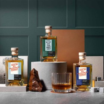 Personalisiertes Whisky-Servier-Set
