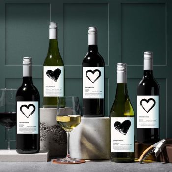 Personalisierter Wein - Duo Valentine 