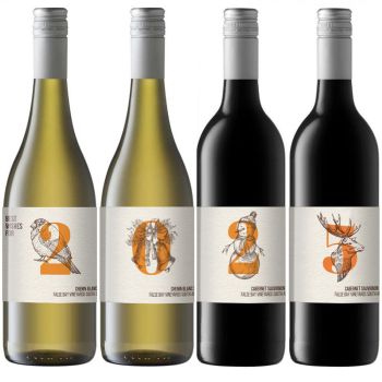 Personalised Wine - Quartet Xmas