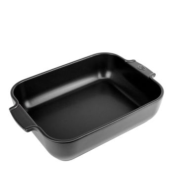 Peugeot Appolia Keramische Auflaufform 32 cm - Satin Schwarz