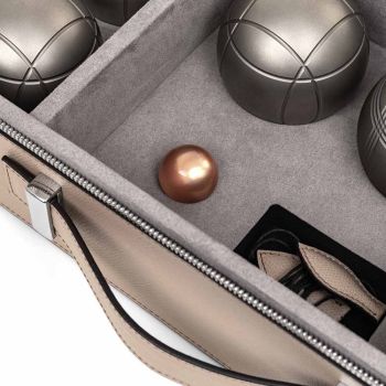 Pinetti Pétanque-Spielset Aus Leder