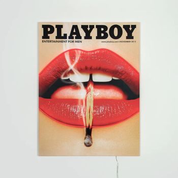 Locomocean x Playboy Match Cover Wandkunst 