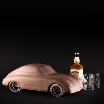 Vector Art Porsche 356 Holzmodell