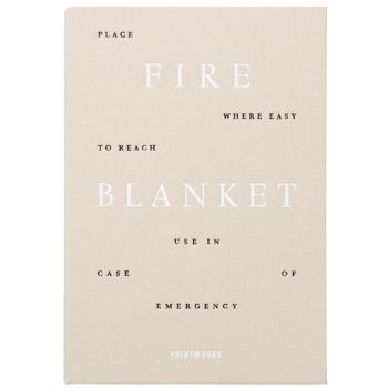 Printworks Fire Blanket - Beige