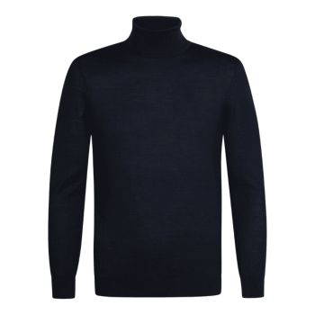 Profuomo Merino Rollneck - Navy