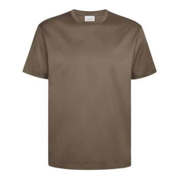 Profuomo Pima Cotton T-Shirt - Taupe