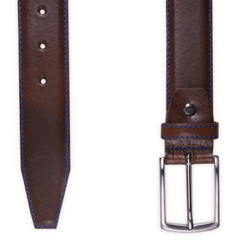 Profuomo Ledergürtel - Cognac