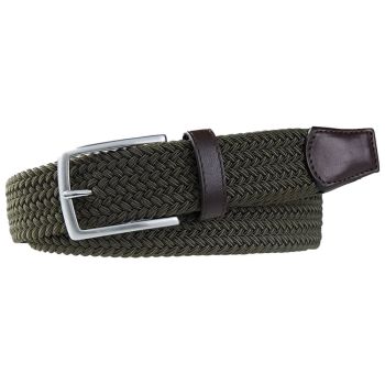 Profuomo Elastischer Gürtel - Grün