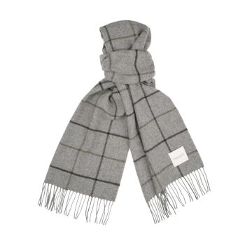 Profuomo Lambswool Scarf Grey