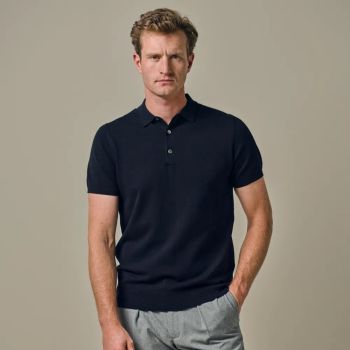 Profuomo Luxury Basic Polo - Navy