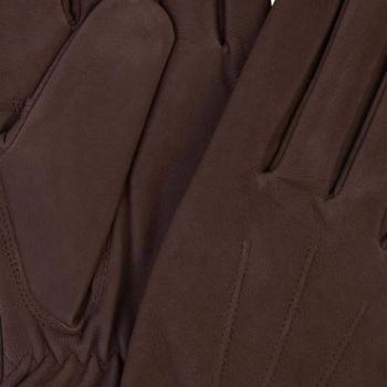 Profuomo Nubuklederhandschuhe - Braun