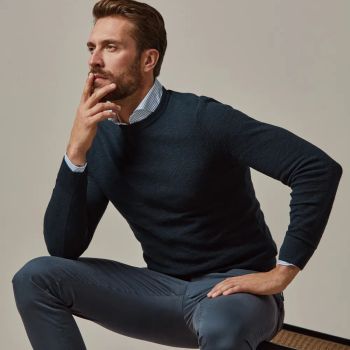 Profuomo Pullover - Marineblau