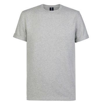 Profuomo Kurzärmeliger Pullover - Grau