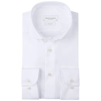 Profuomo Fine Twill Shirt - White