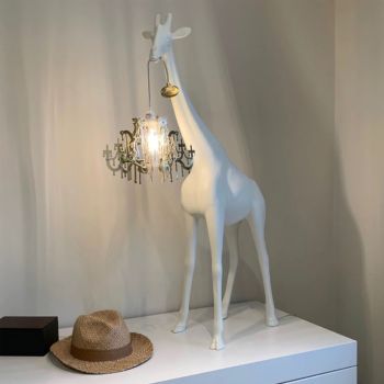 Qeeboo Giraffe XS Innenlampe - Weiß