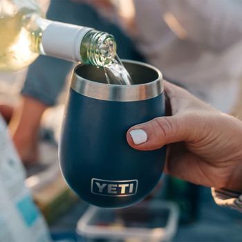 YETI Rambler 10 Oz Weinbecher - Weiß