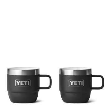 YETI Rambler 6 Oz Stackable Mugs - Black