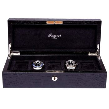 Rapport London Brompton Five Watch Box - Black
