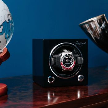 Rapport London Evo Single Watch Winder - Black