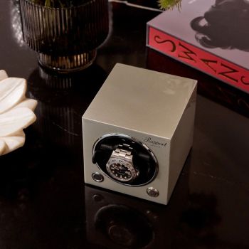 Rapport London Evo Single Watch Winder - Platina Silver