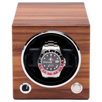 Rapport London Evo Single Watch Winder - Walnut
