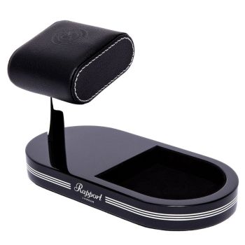 Rapport London Formula Watch Stand With Tray - Black
