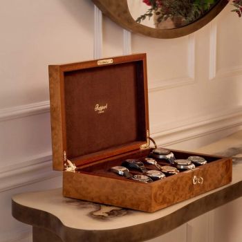 Rapport London Heritage Ten Watch Box - Burr Walnut