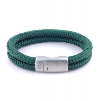 Steel & Barnett The Lake Bracelet dark green